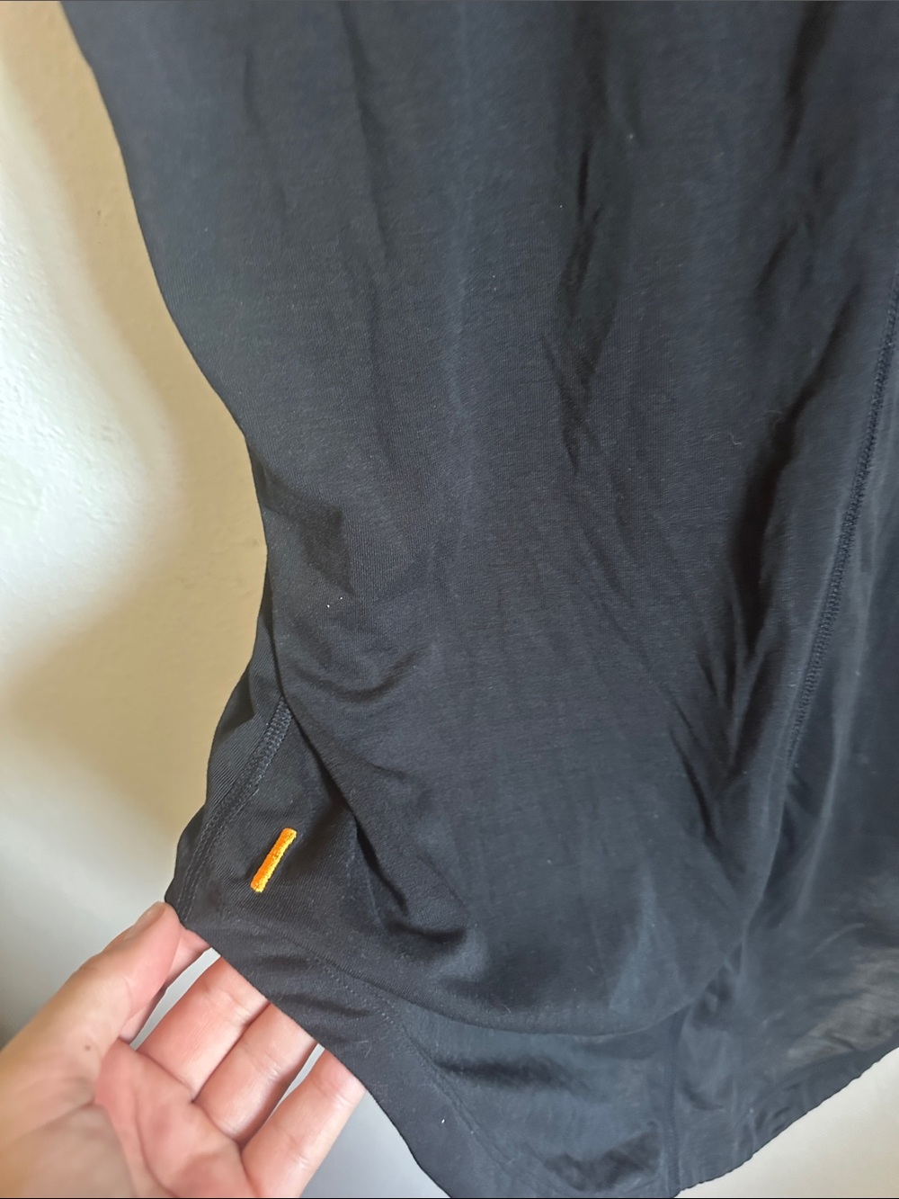 Lucy black sheer workout tunic - Picture 4 of 5
